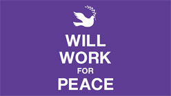 Will Work for Peace