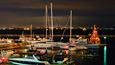 Lighted Sailboats