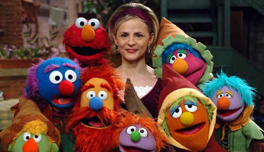 Sesame Street scene 