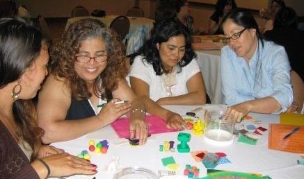 early childhood educators at workshop