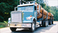 timber truck in Humboldt County