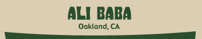 Ali Baba, Oakland, CA