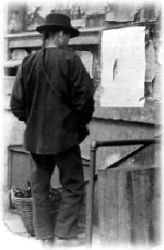 picture of Chinese man from the back