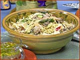 Linguine with Clam Sauce and Vegetables