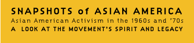 Snapshots of Asian America, Asian American Activism in the 1960s and 70s: A Look at the Movement's Spirit and Legacy
