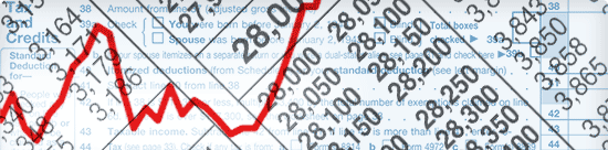 a confusion of tax forms and charts