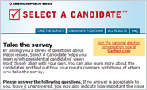 Select a Candidate